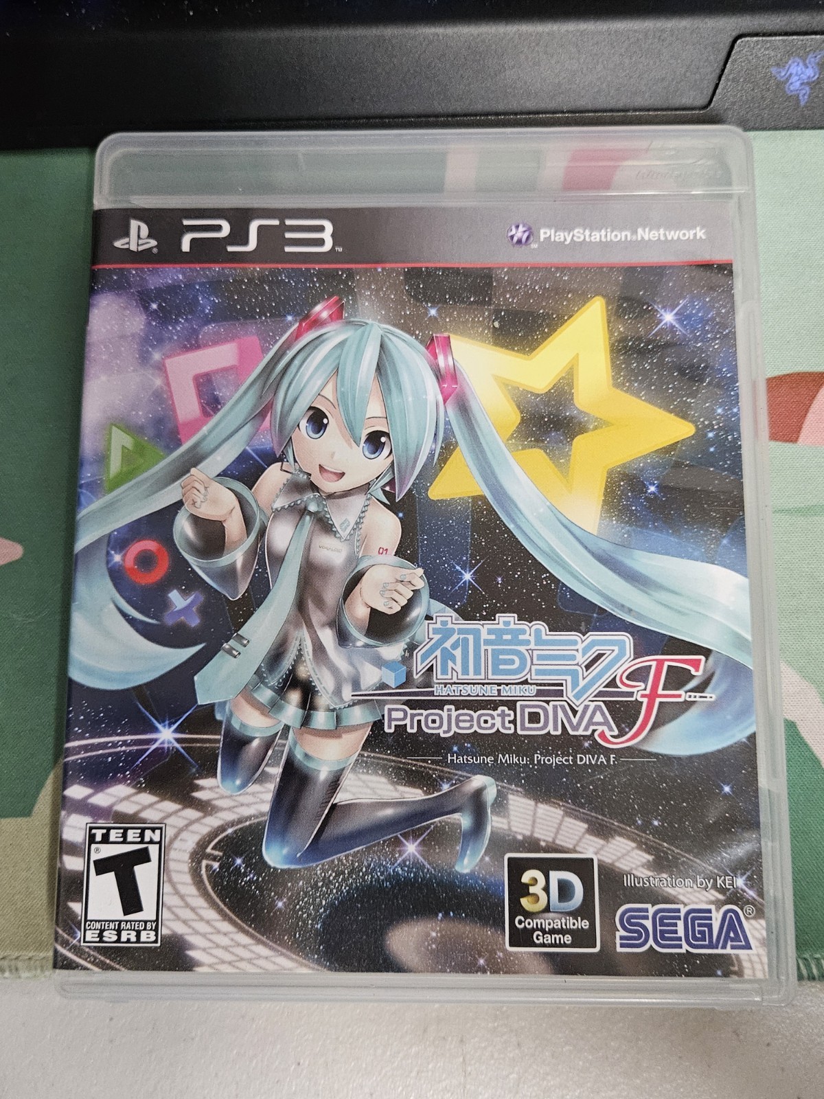 Hatsune Miku Project DIVA F Sony PlayStation 3 PS3 COMPLETE CIB NTSC ESRB