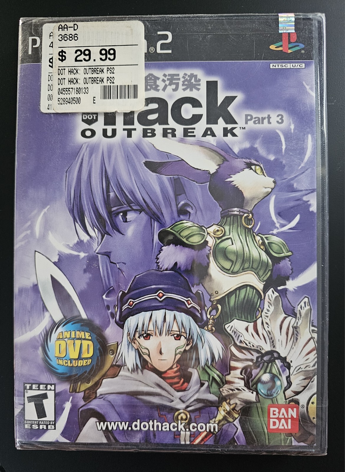Dot .Hack Outbreak Part 3 (Sony PlayStation 2, PS2) New & Sealed – See Pics