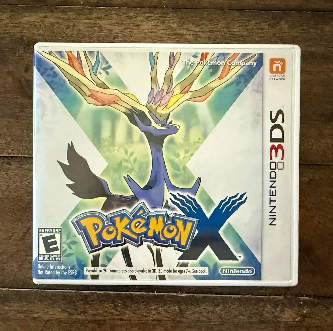 Pokémon X Nintendo 3DS w/ Case Pokemon Series E NTSC-U/C (US/Canada)
