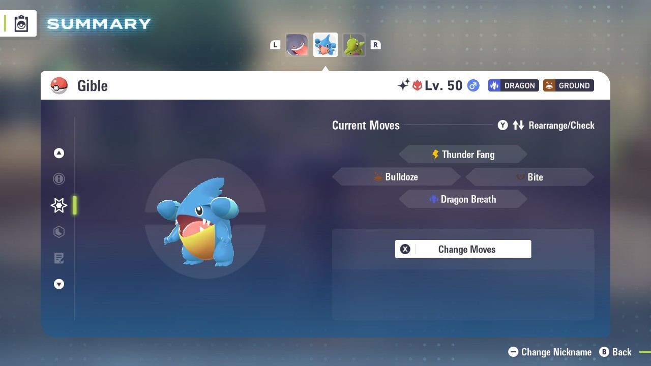Pokemon Legends ZA ✨ 6IV Shiny Alpha Gible✨Fast 🚀