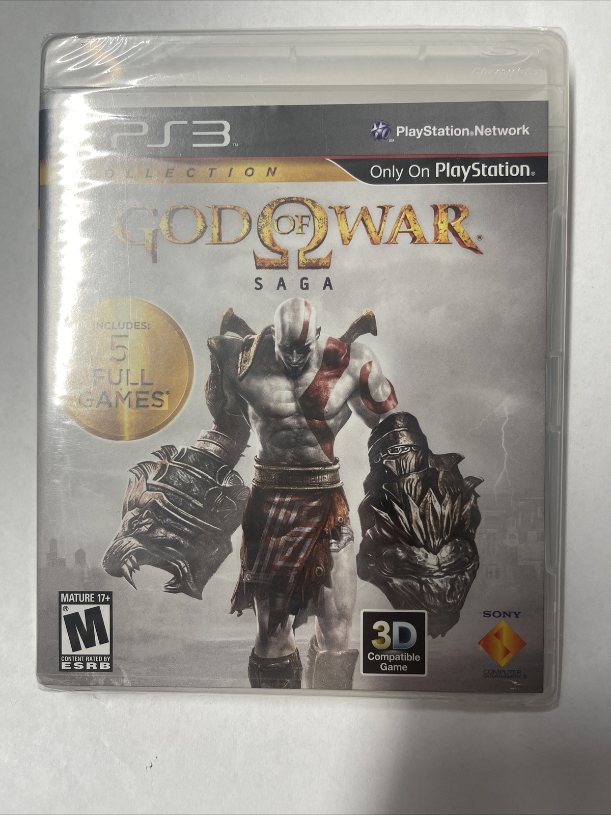 NEW God of War Saga (PlayStation 3, 2012) NTSC BRAND NEW -Factory Sealed .