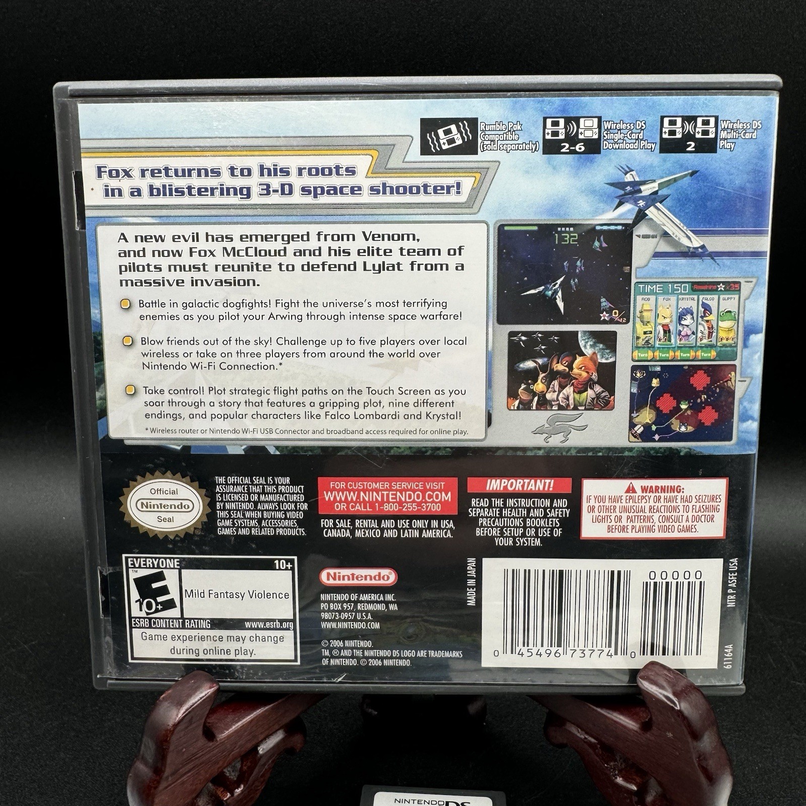 Star Fox Command (Nintendo DS, 2006) Complete W/ Manual Very Good CONDITION