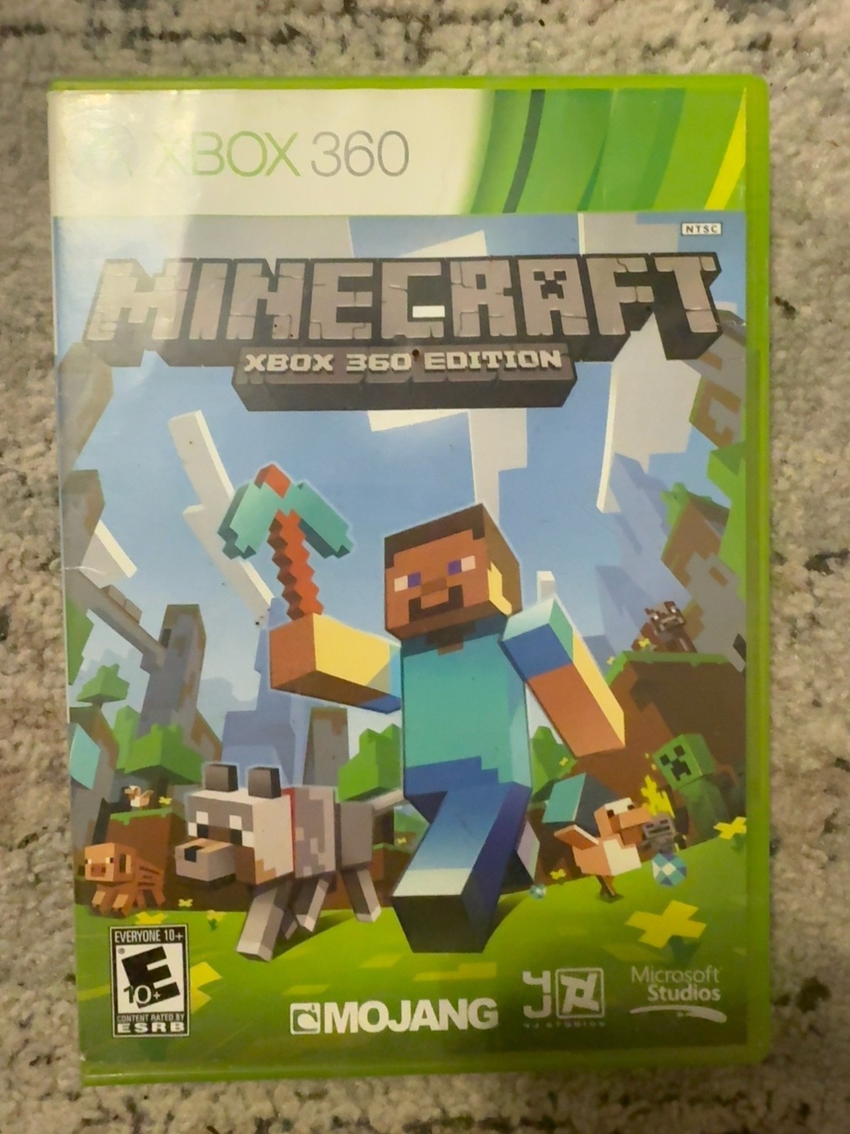 Minecraft Xbox 360 Edition Complete CIB Tested Authentic Microsoft Mojang