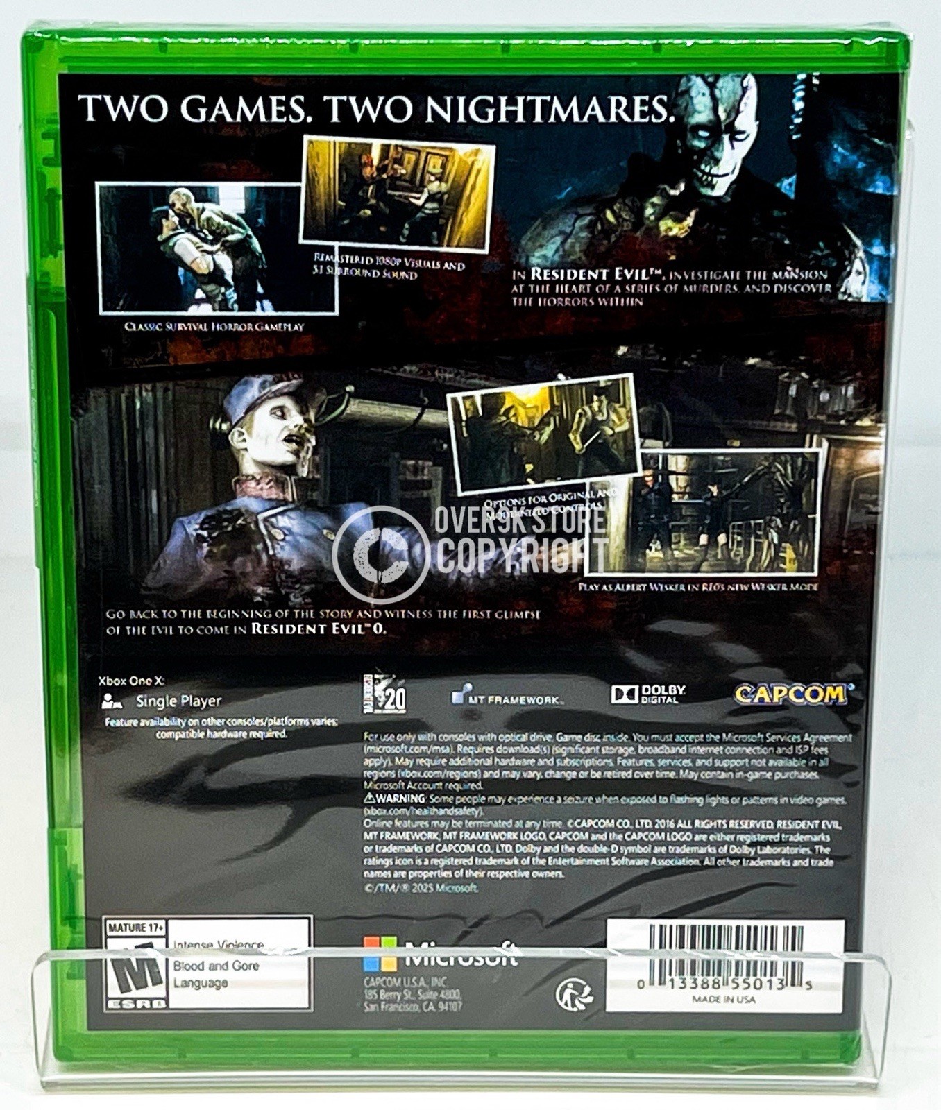 Resident Evil Origins + 2 + 3 + 4 + 5 + 6 + 7 Gold Edition – Xbox One – New