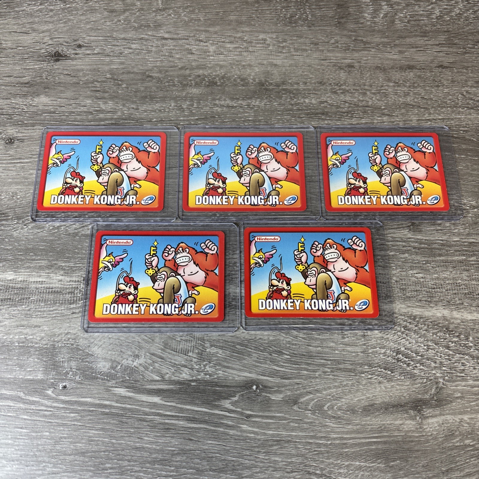 Donkey Kong JR eReader Card Set Series 1-5 Nintendo GameBoy Advance GBA NM