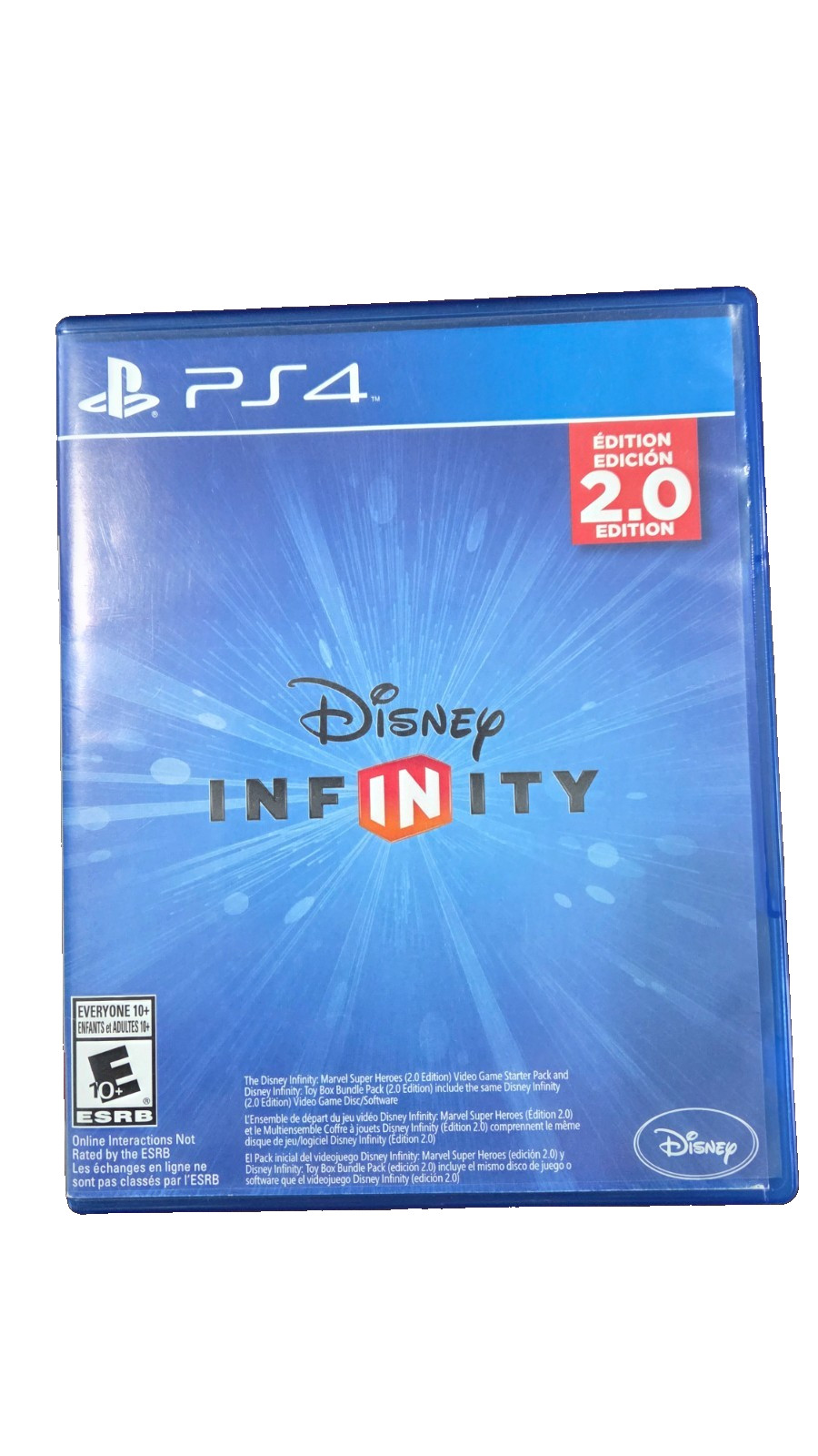 Disney Infinity 2.0 Edition (Sony PlayStation 4, 2014) ps4 complete in box