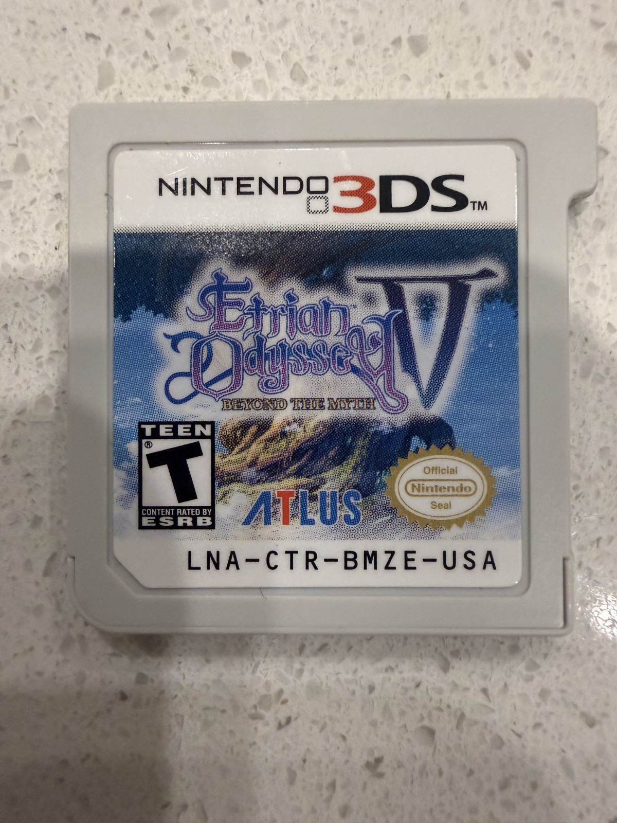 Etrian Odyssey V – Beyond the Myth *CART ONLY* NO CASE- Nintendo 3DS