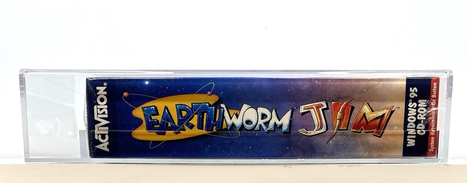Earthworm Jim Set 3D PC Big Box Windows Computer New 1995 Sealed VGA Graded