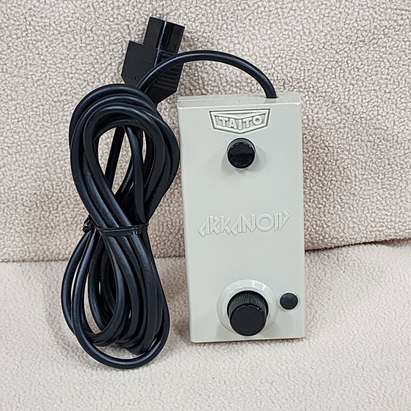 Original Taito Arkanoid Vaus Controller NES Cleaned Tested Working FAST SHIP!