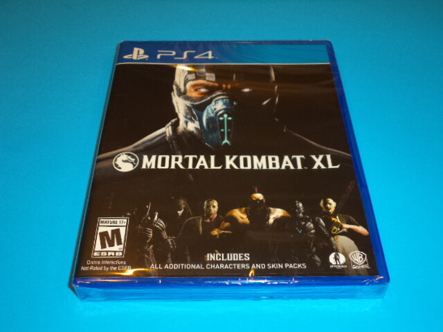 MORTAL KOMBAT XL FOR PLAYSTATION 4 PS4 BRAND NEW AND FACTORY SEALED!