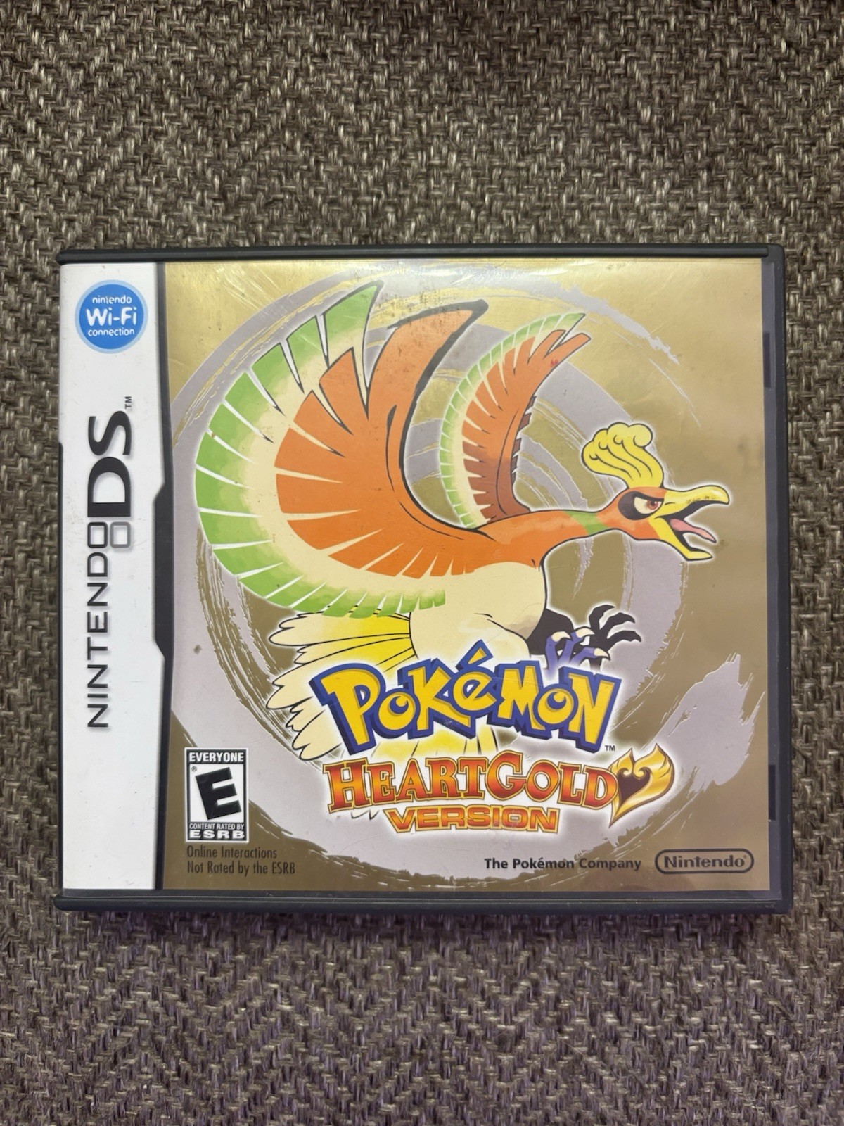 Pokemon: HeartGold Version (Nintendo DS, 2010) Cartridge And Manuals No Pokewalk