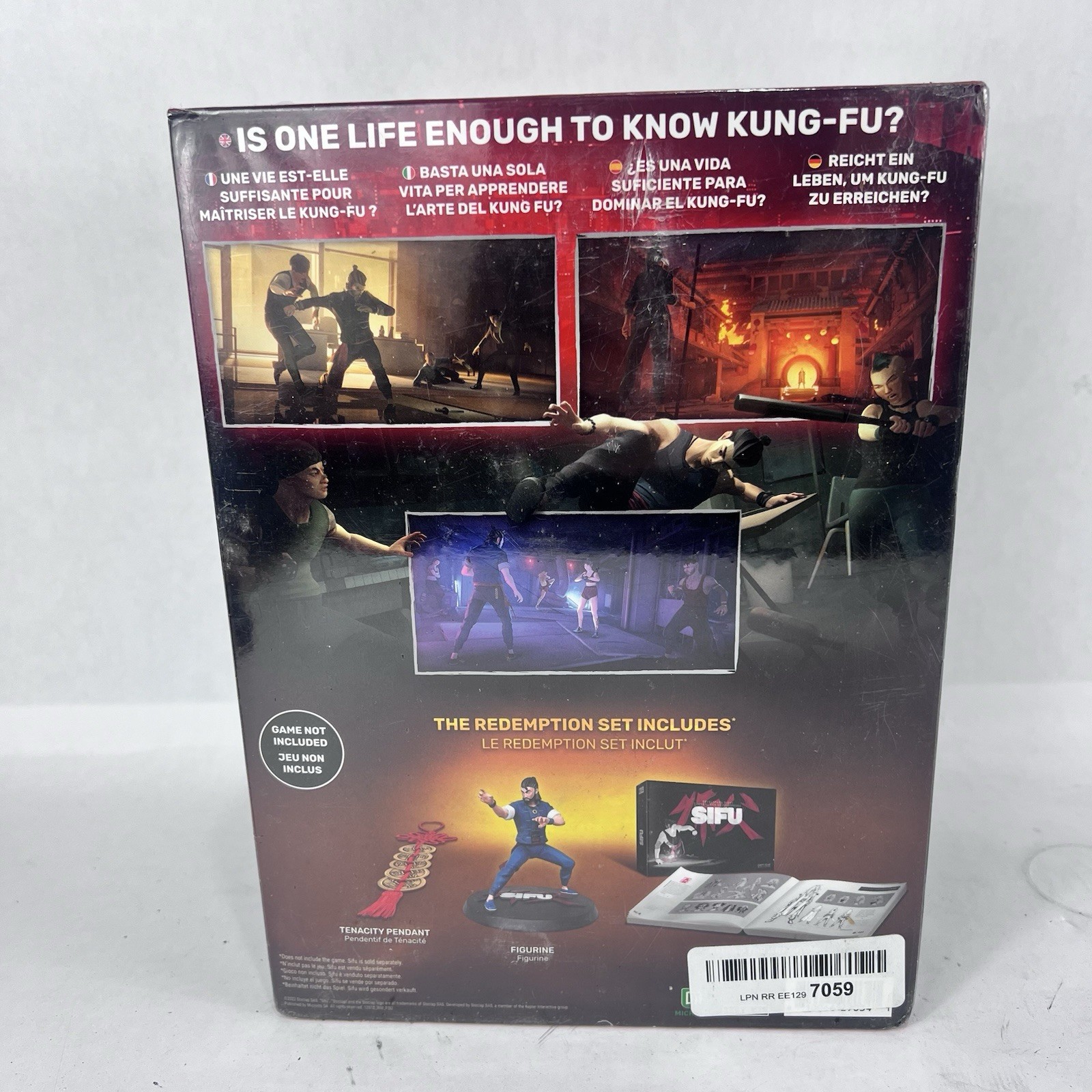 Sifu: Redemption Set – Collectors edition – New Sealed, NO GAME