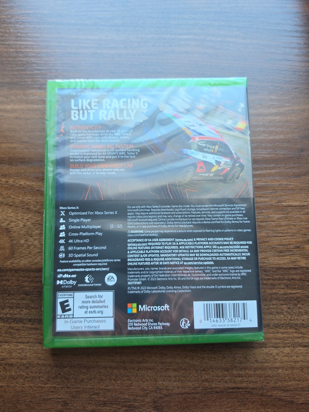 EA Sports WRC – Xbox Series X – Brand New | Factory Sealed