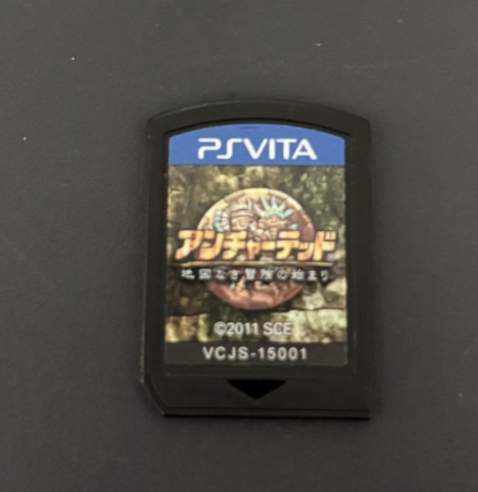 Uncharted Golden Abyss PS Vita Japanese Version In Working Condition Used