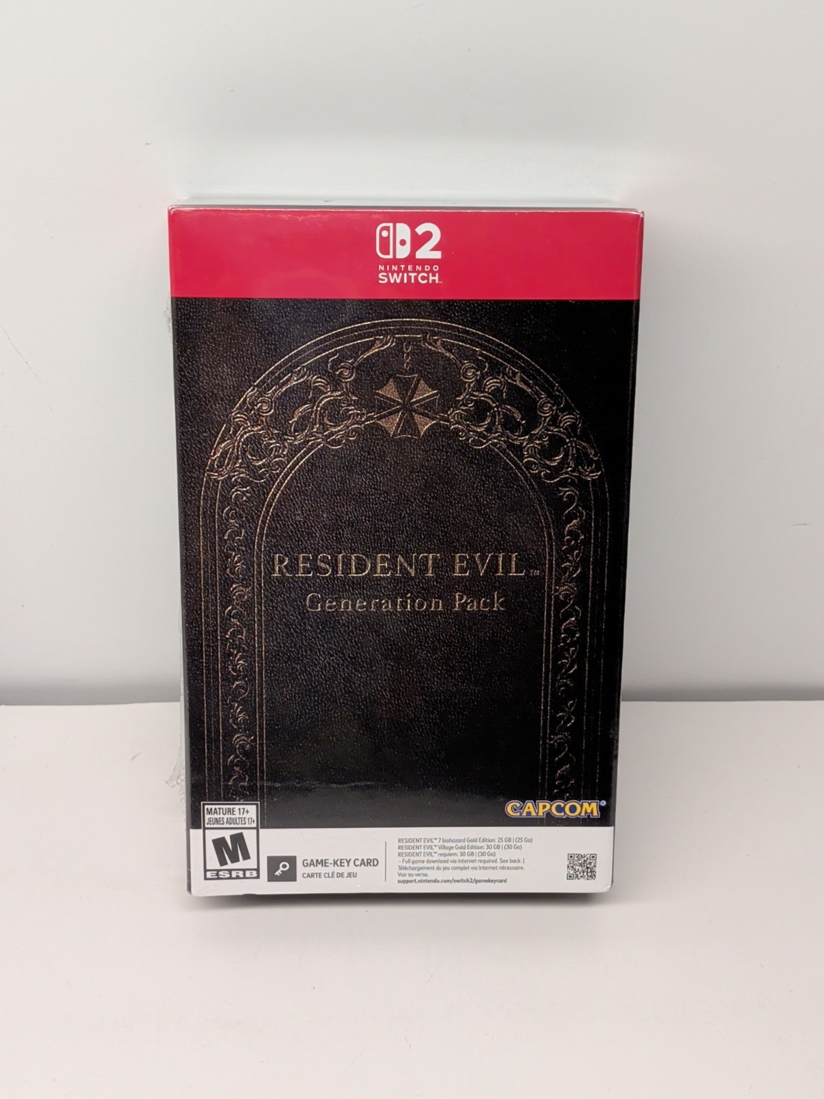 RESIDENT EVIL 7-8-9 GENERATION PACK NEW SEALED 2025 Authentic Nintendo Switch 2
