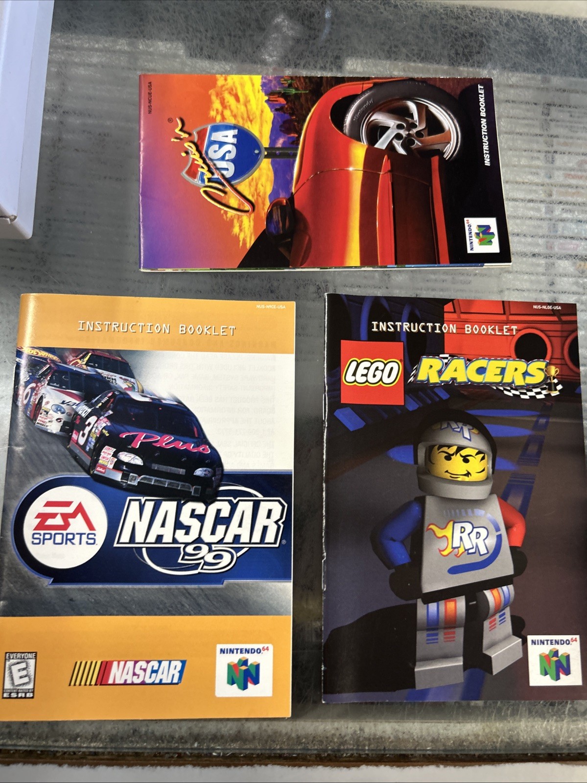 Racing Bundle + Manual Near Mint (Nintendo 64, N 64, 1996)