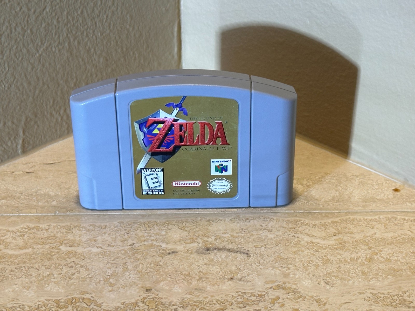 Legend of Zelda Ocarina of Time Nintendo 64 N64 Gray Cart Tested Working OoT