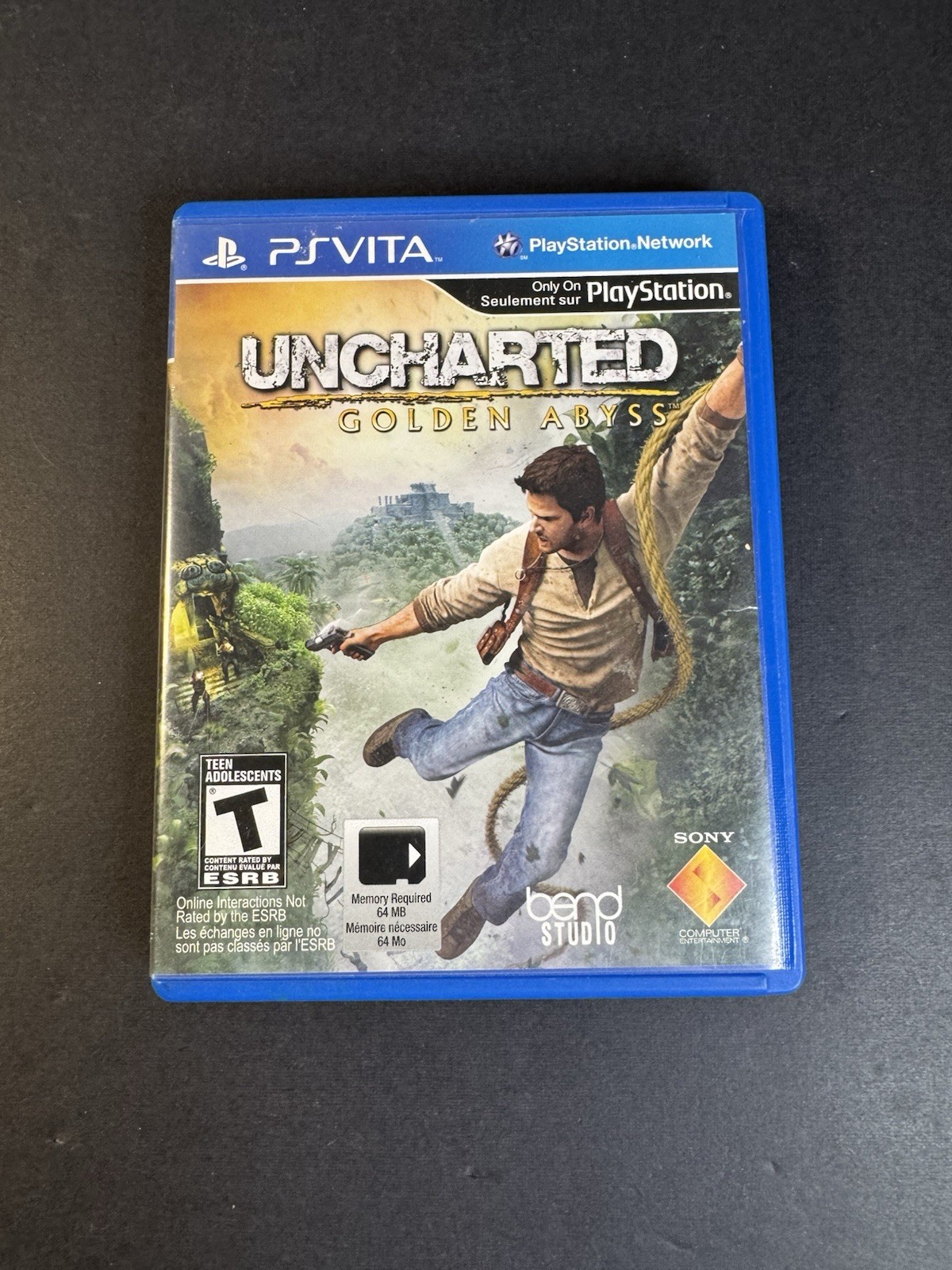 Uncharted: Golden Abyss (Sony PlayStation Vita PS Vita, 2012) Tested