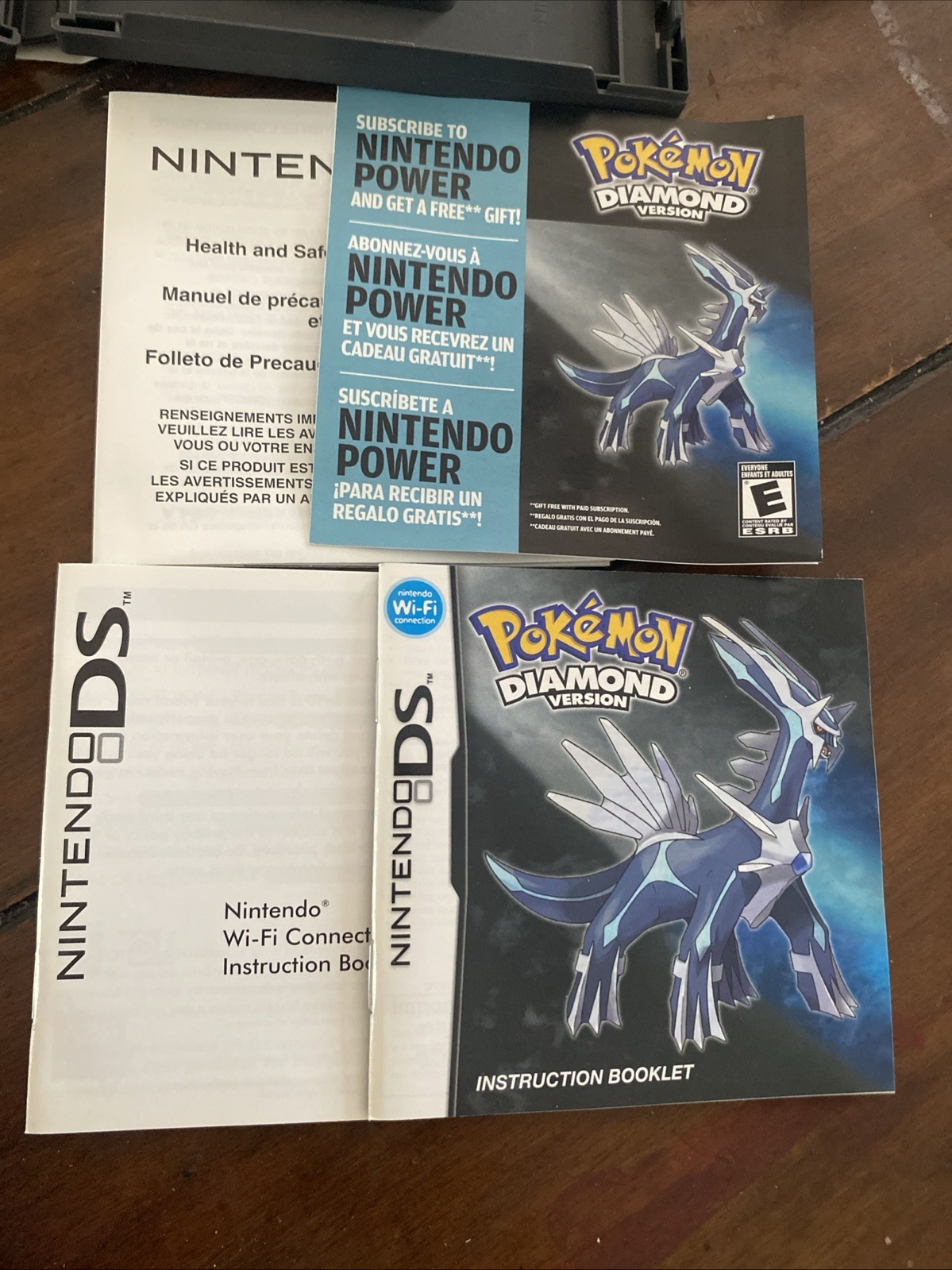 Pokemon Diamond Version Nintendo DS With Case And Manual Tested