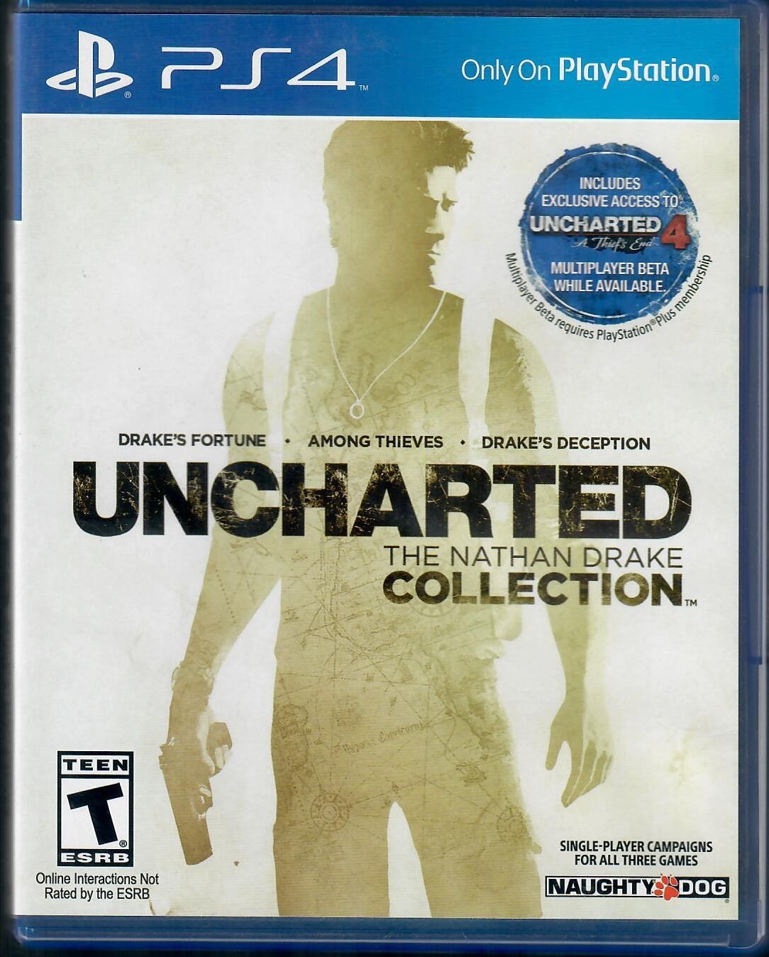 SERIOUS GOT GAME Uncharted_The Nathan Drake Collection_PlayStation 4