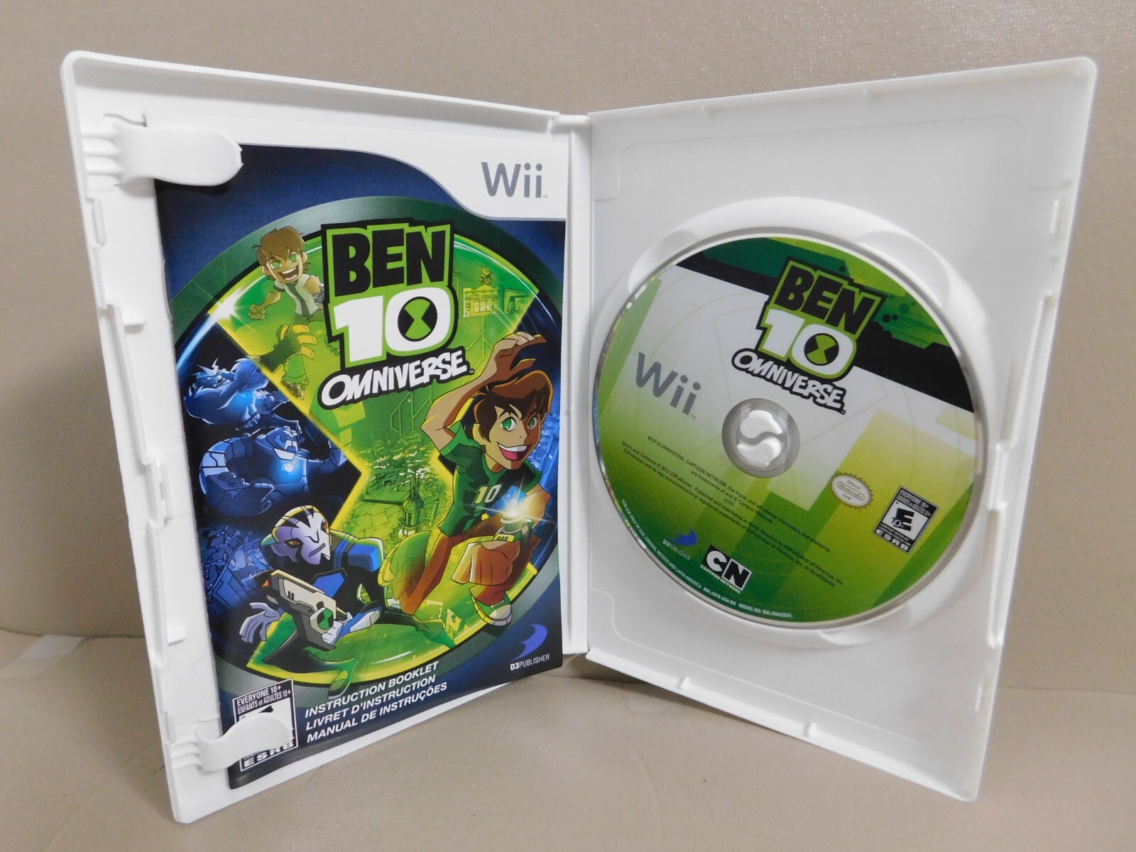 Ben 10: Omniverse (Nintendo Wii, 2012) Complete CIB Clean Disc Tested Works