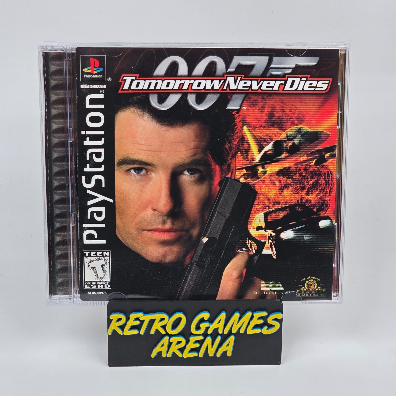 007: Tomorrow Never Dies (PlayStation 1 PS1) Black Label CIB COMPLETE & TESTED
