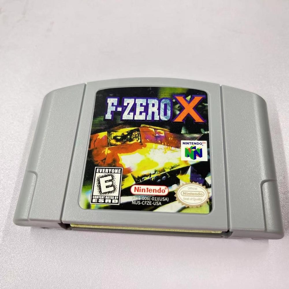 F-Zero X – Nintendo 64 (N64) Collector’s item Mint condition Tested and working