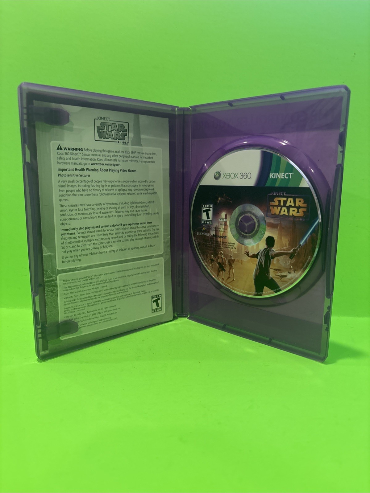 Kinect Star Wars for the Xbox 360 Kinect – Complete in Box