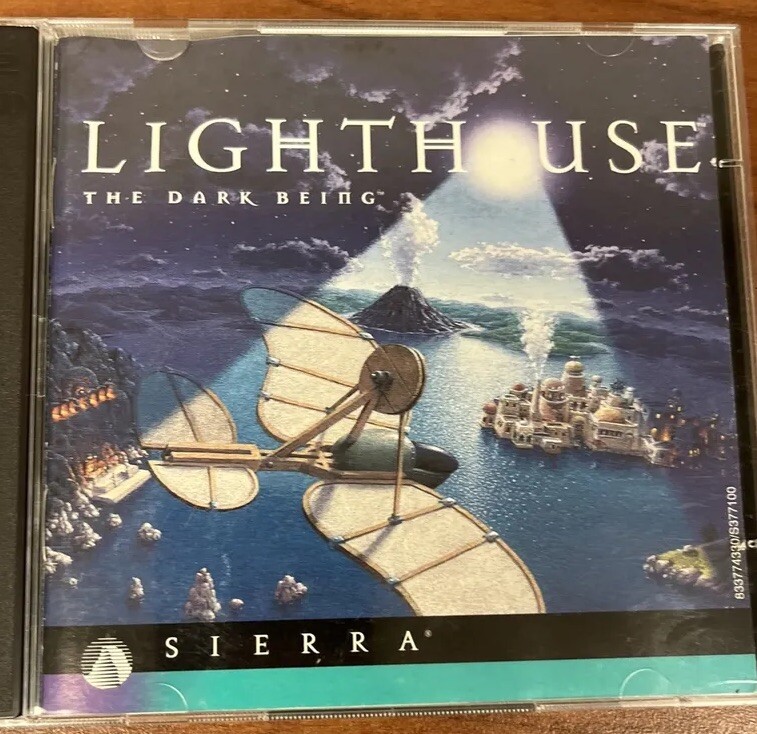 Lighth Use the Dark Being 1996 PC MAC CD-ROM Sierra 95, 2 Discs. G