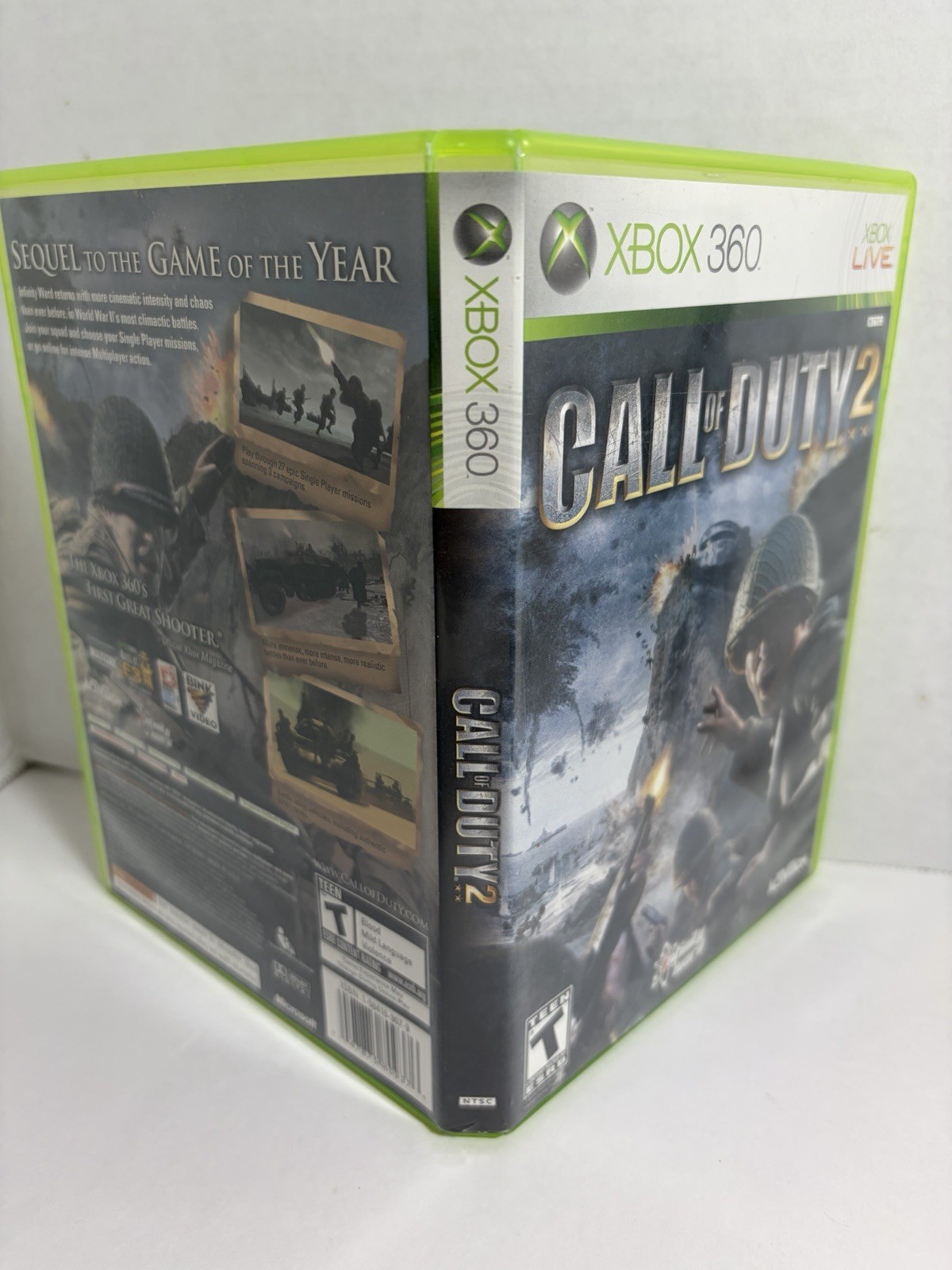 Call of Duty 2, 3 & World At War -The War Collection (Microsoft Xbox 360) Tested
