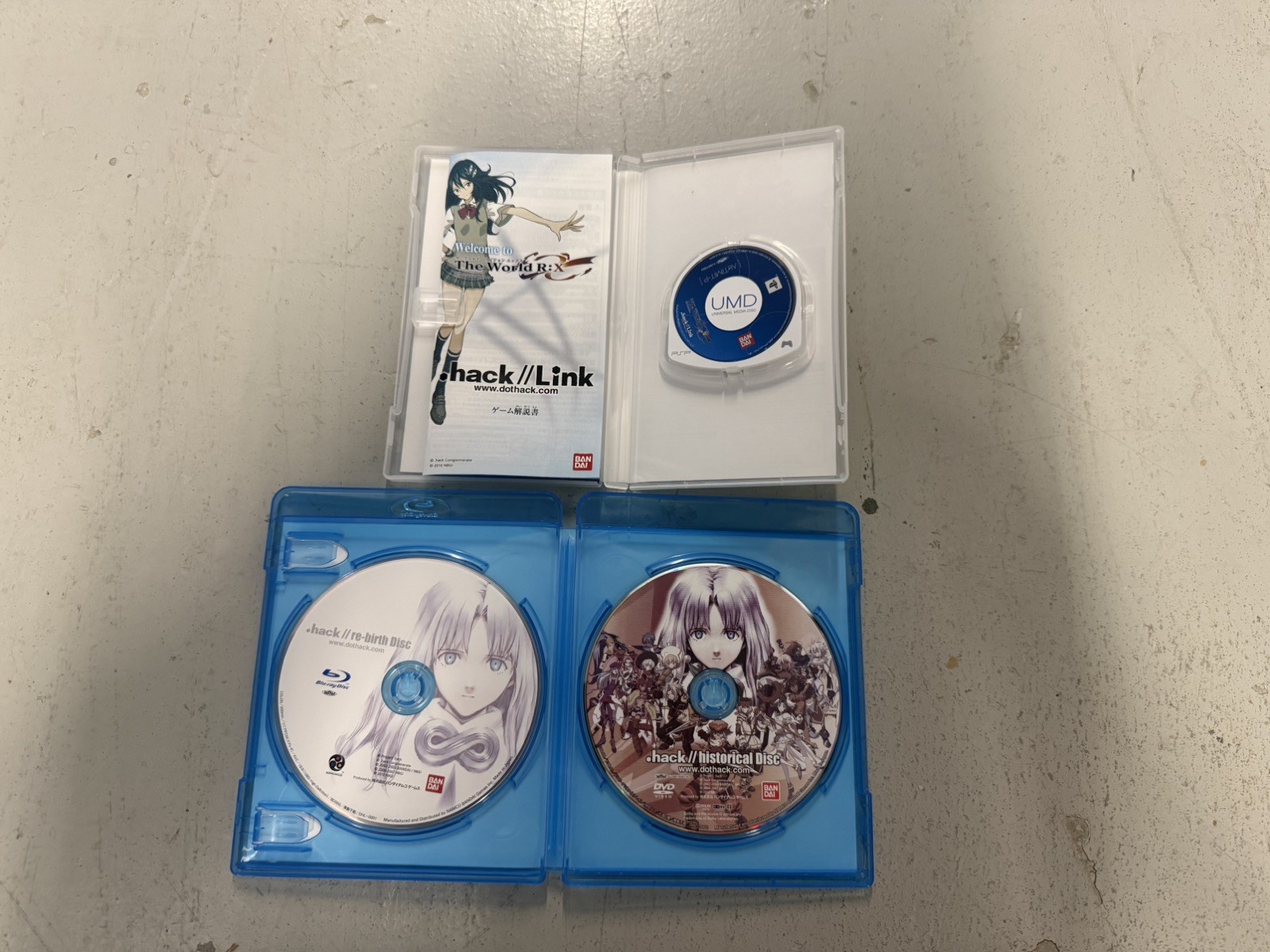 Dot .Hack Complete Collection PlayStation 2 PS2 PSP PS3 Games Lot Tested