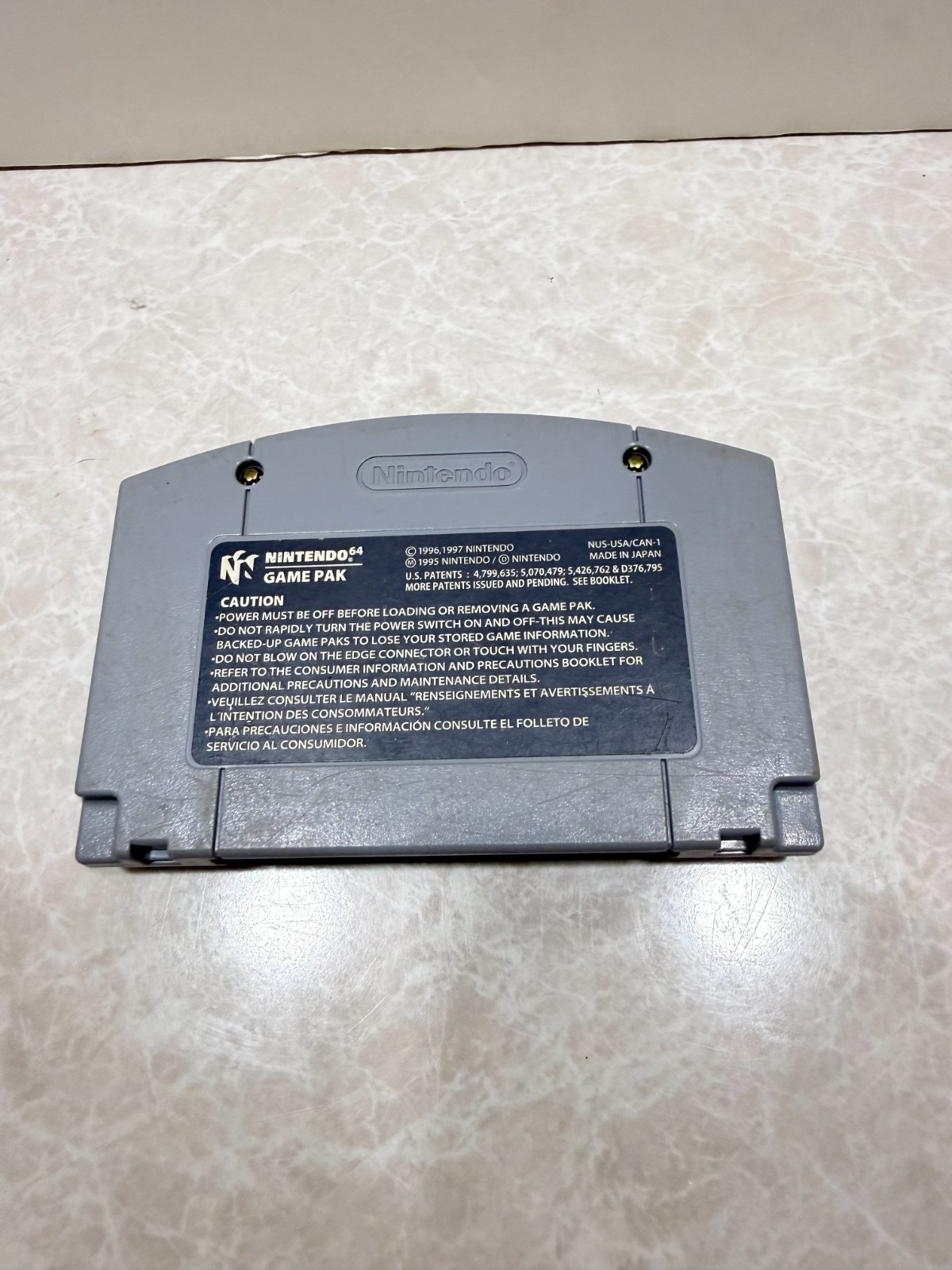 Super Mario 64 (Nintendo 64, 1999) N64 Fully TESTED and Working Authentic