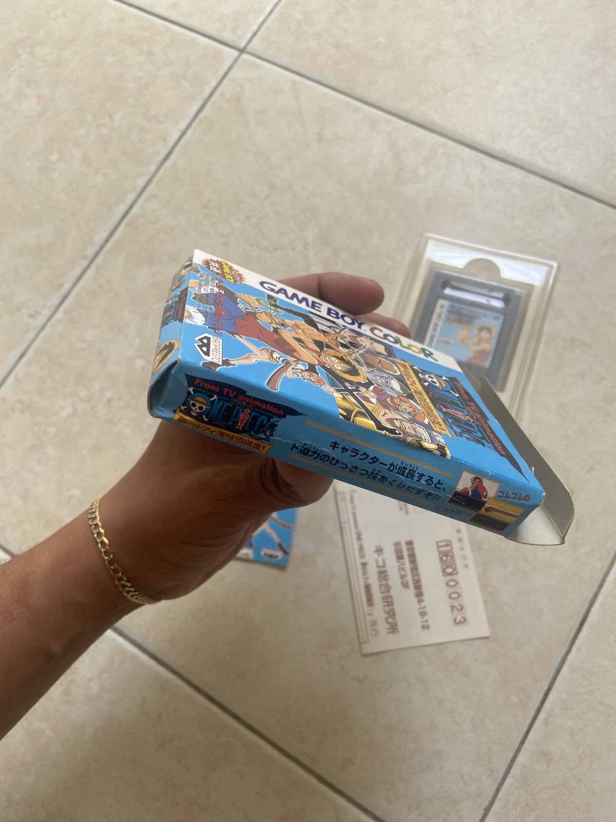 One Piece: The birth of the dream Luffy Pirates! For Game Boy Color 2000-CIB