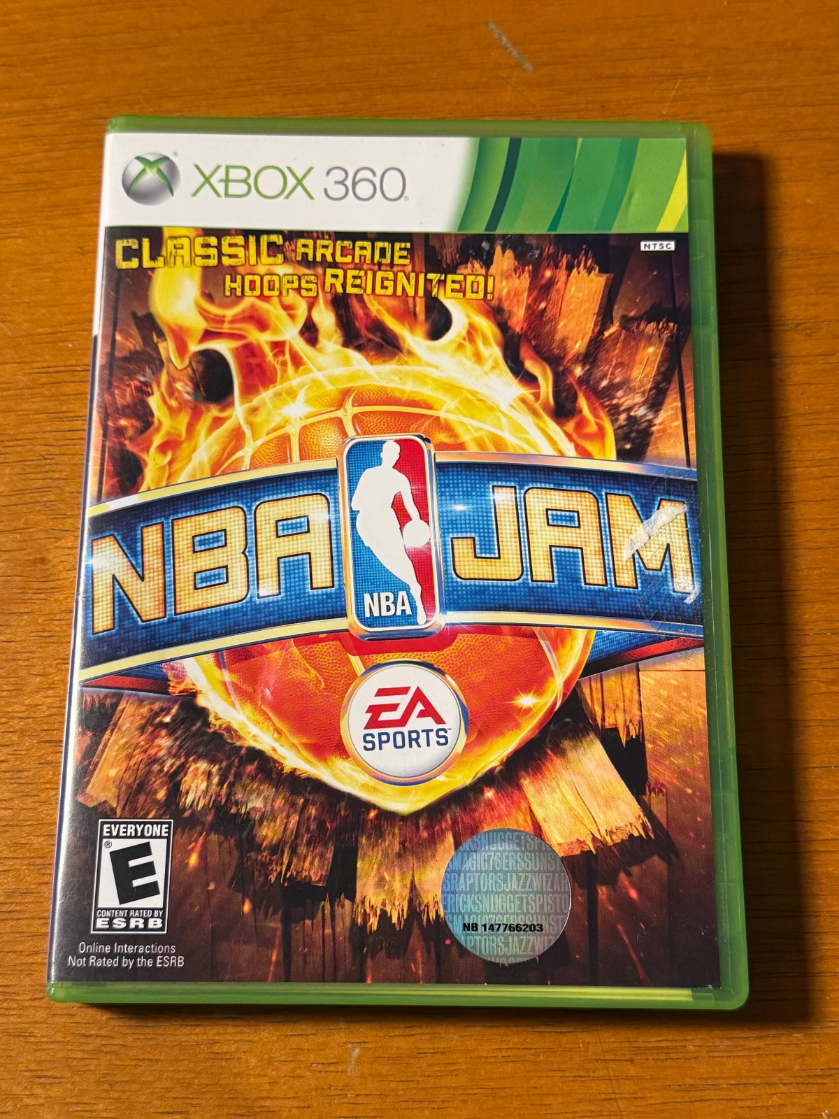 NBA Jam (Microsoft Xbox 360, 2010) TESTED & WORKING **FREE SHIPPING**