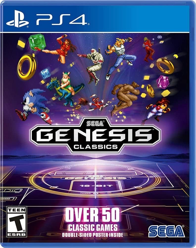 PS4 SEGA Genesis Classics (Sony PlayStation 4, 2018)