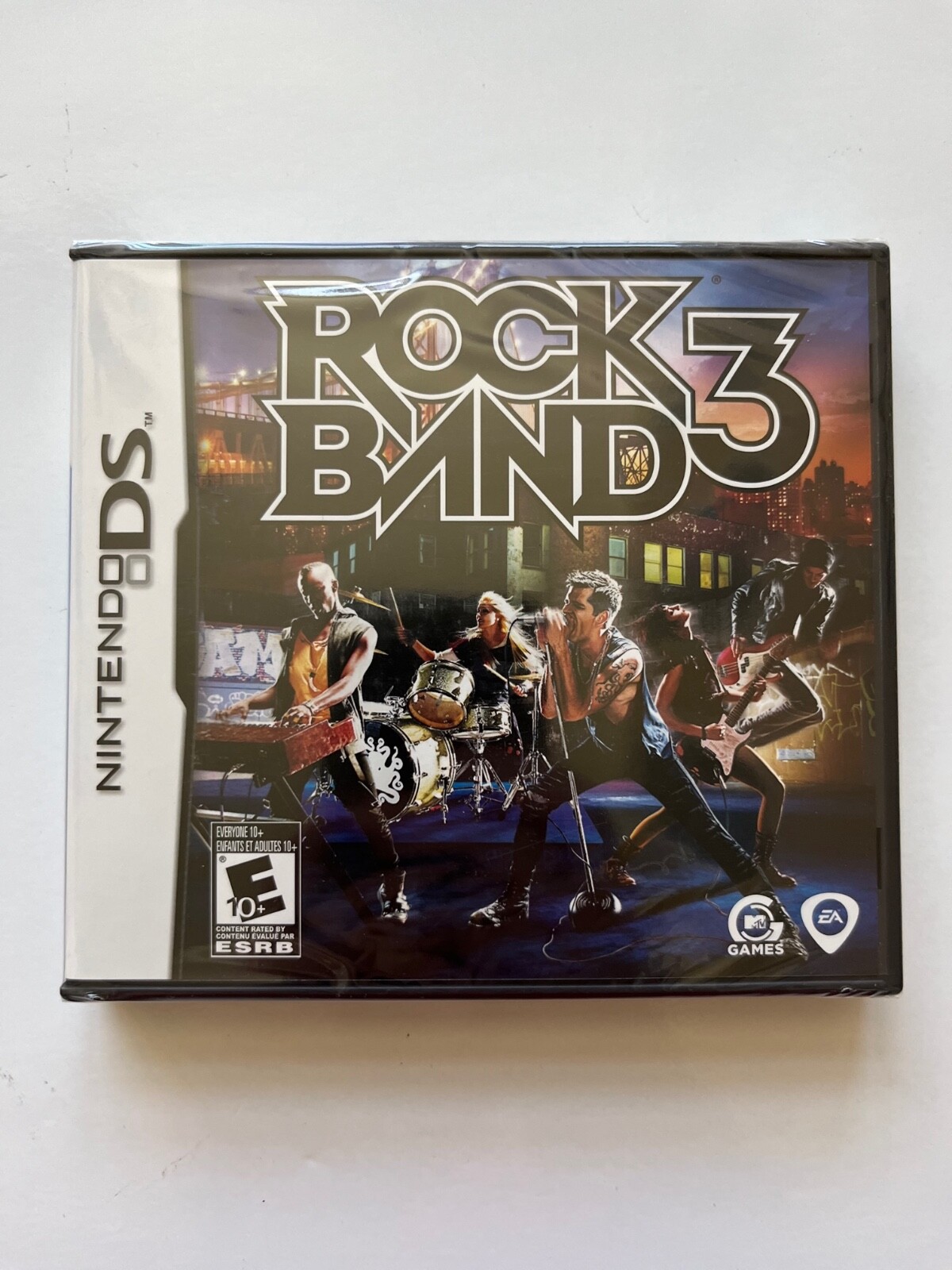 Rock Band 3 (Nintendo DS, 2010) New Factory Sealed EA Harmonix OOP MTV Games