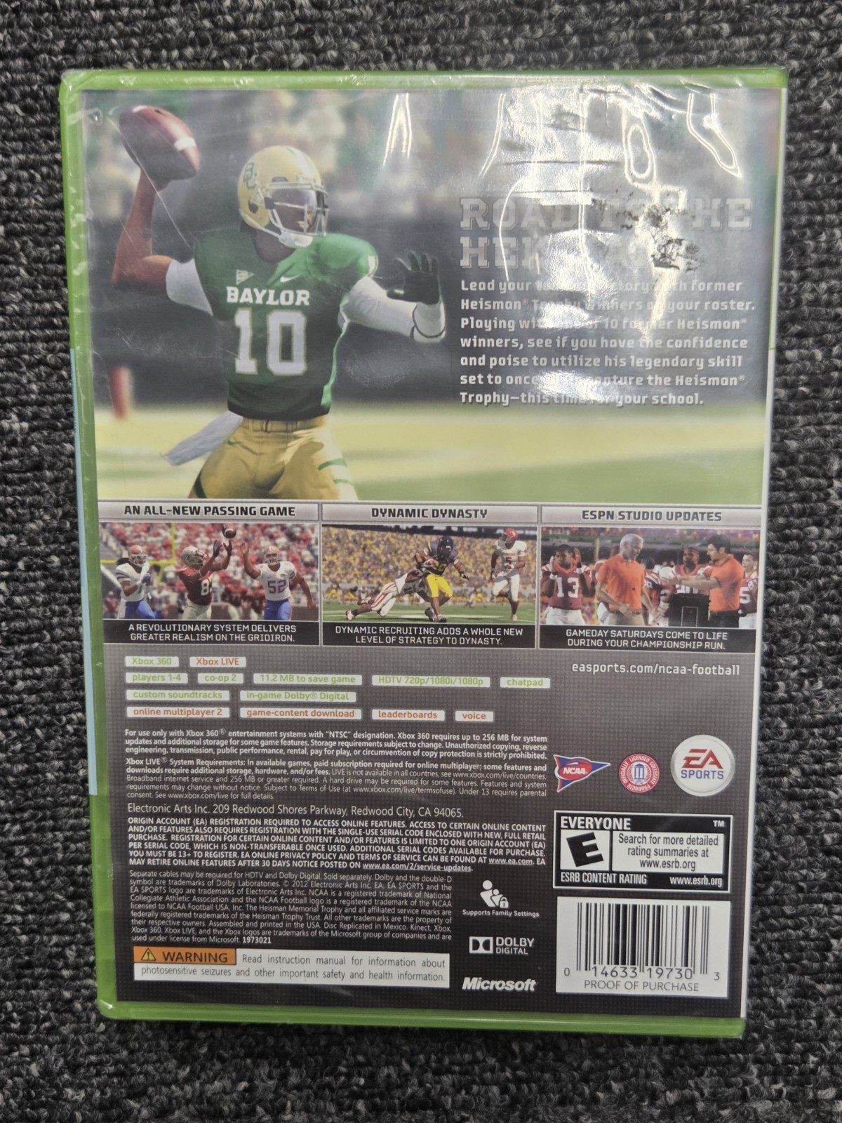 NCAA Football 13 (Microsoft Xbox 360, 2012) Brand New Sealed READ