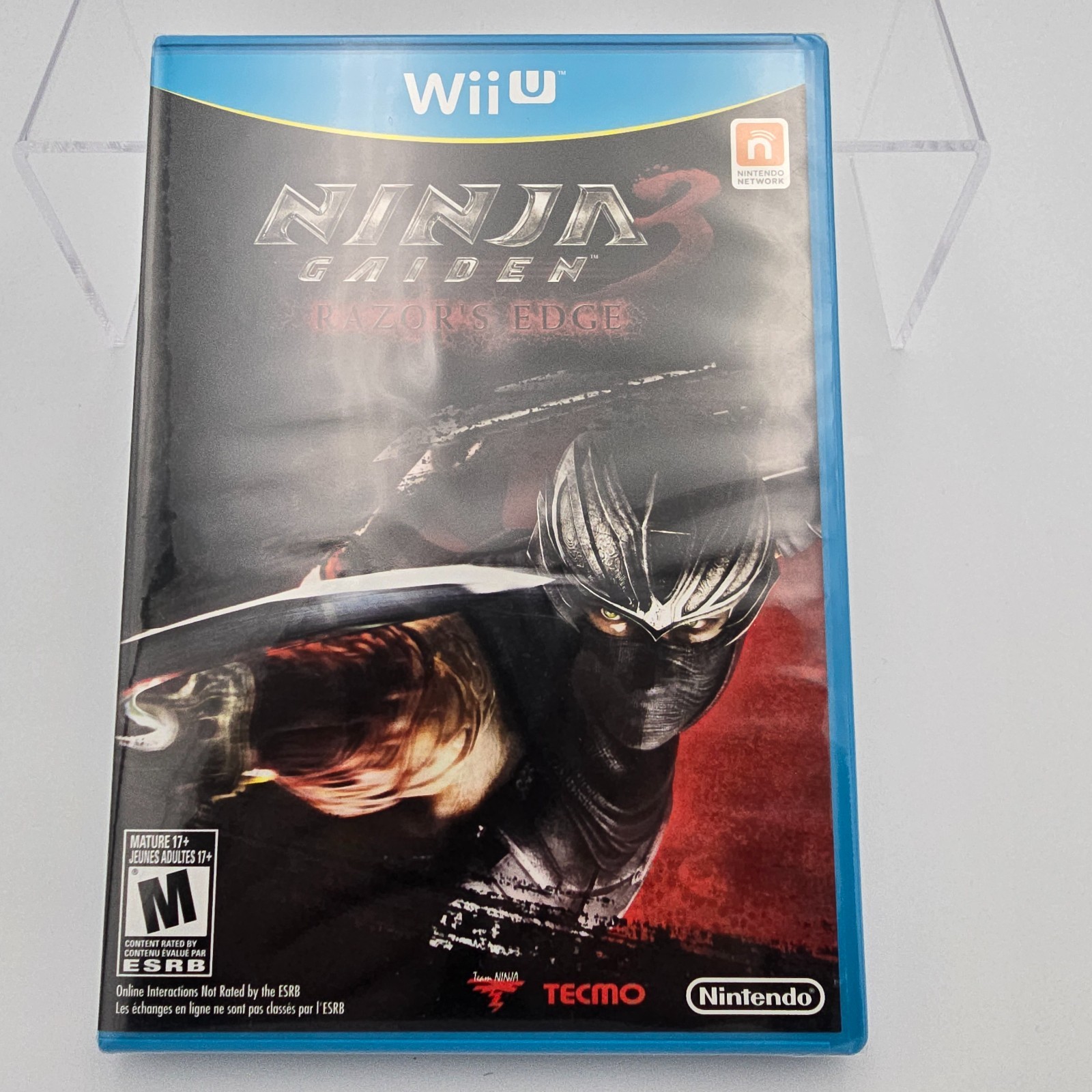Ninja Gaiden 3 Razor’s Edge Nintendo Wii U Action Adventure Game NEW Sealed