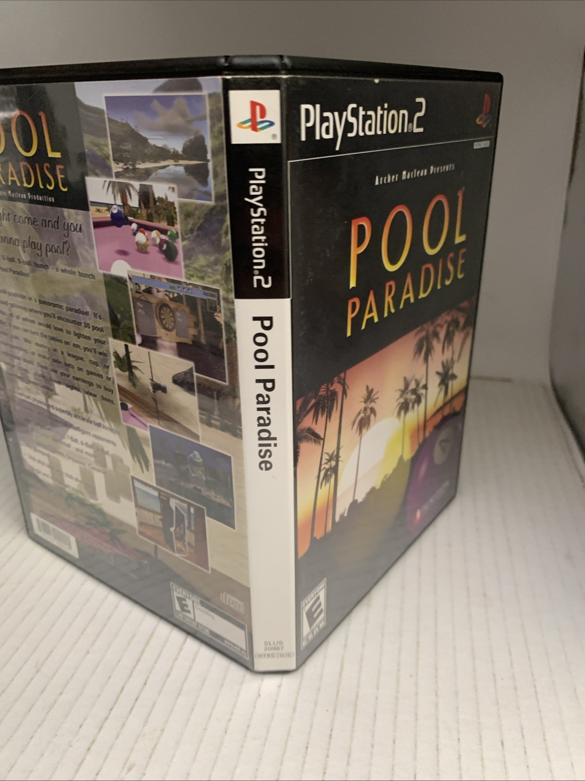 Pool Paradise (Sony PlayStation 2, 2004) Complete See Pics More Games In Store