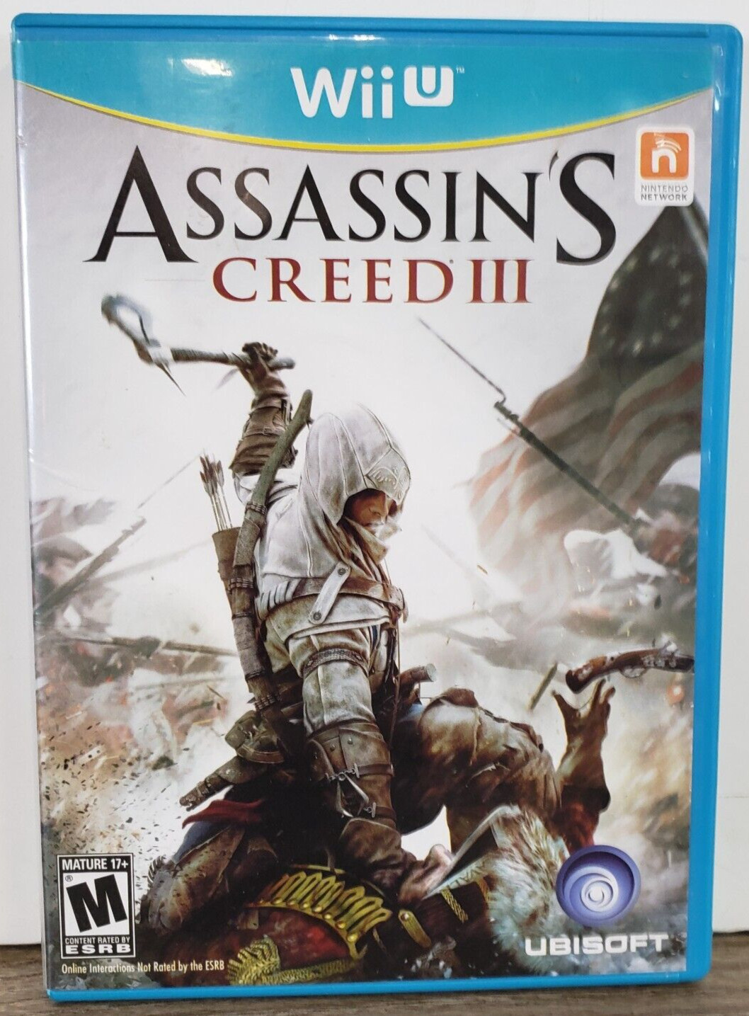 Assassin’s Creed III (Nintendo Wii U, 2012) TESTED NO MANUAL RATED M