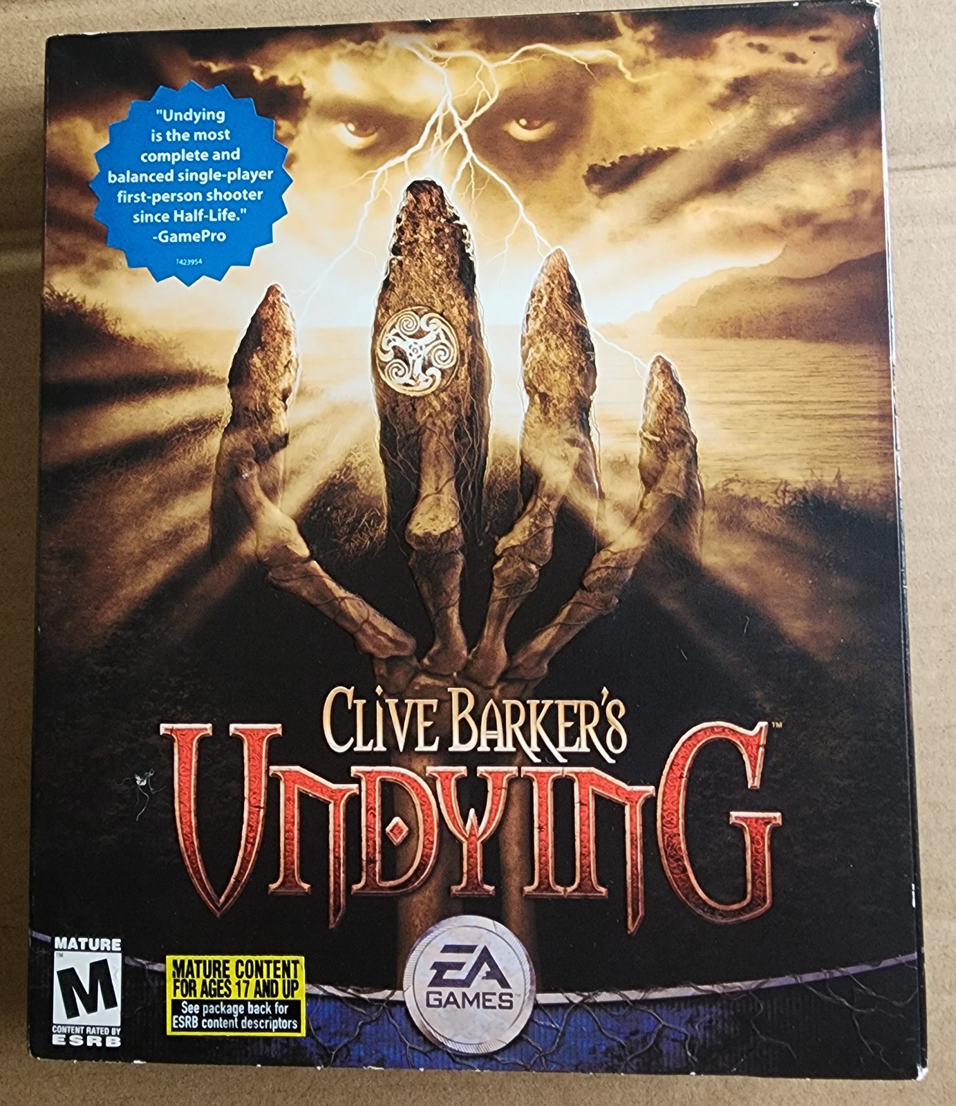 Clive Barker’s Undying (2001) PC Big Box NEW FACTORY SEALED Gothic Horror FPS!