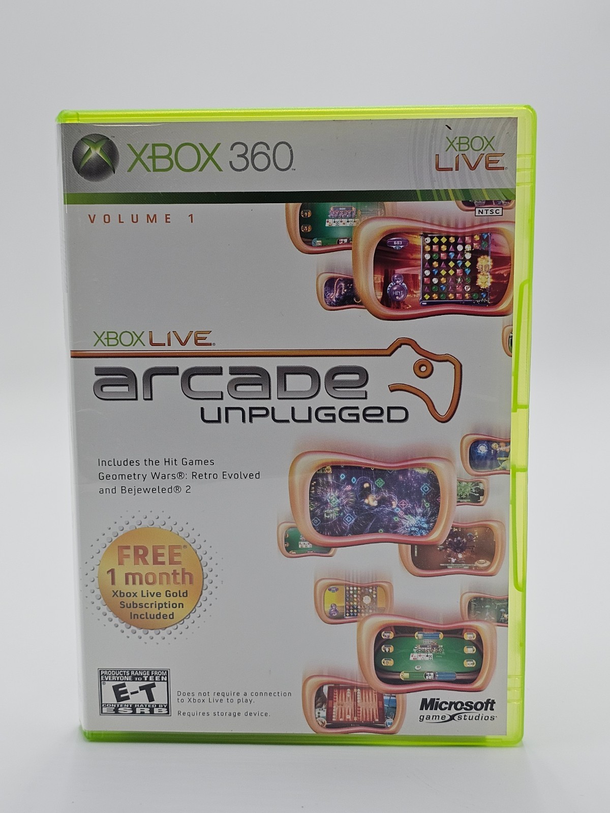 Microsoft Xbox 360 Xbox Live Arcade Unplugged CIB Cleaned & Tested