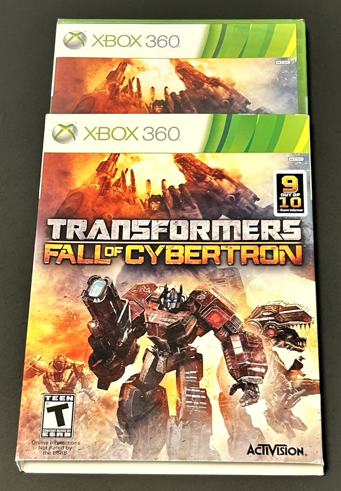 Transformers Fall of Cybertron (Microsoft Xbox 360, 2012) slipcover *NEW-SEALED*