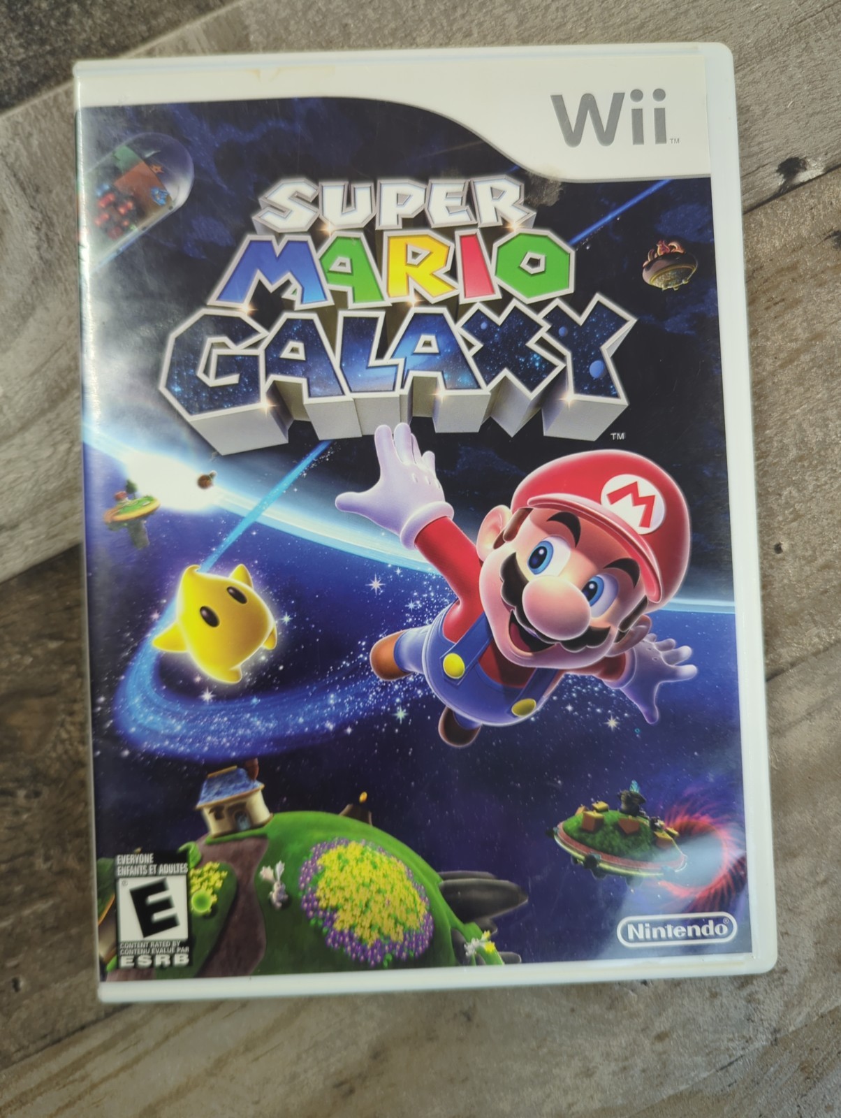 Super Mario Galaxy CIB Nintendo Wii Complete w/ Manual Tested Working