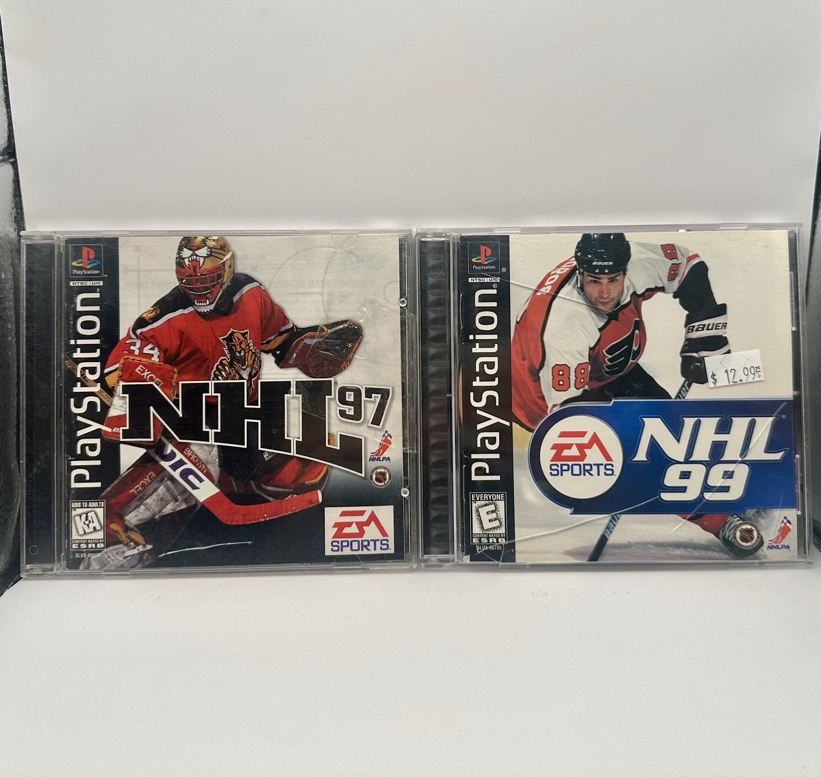 NHL 97 99 Rock the Rink PlayStation 1 PS1 Games Lot Bundle Complete w Manuals