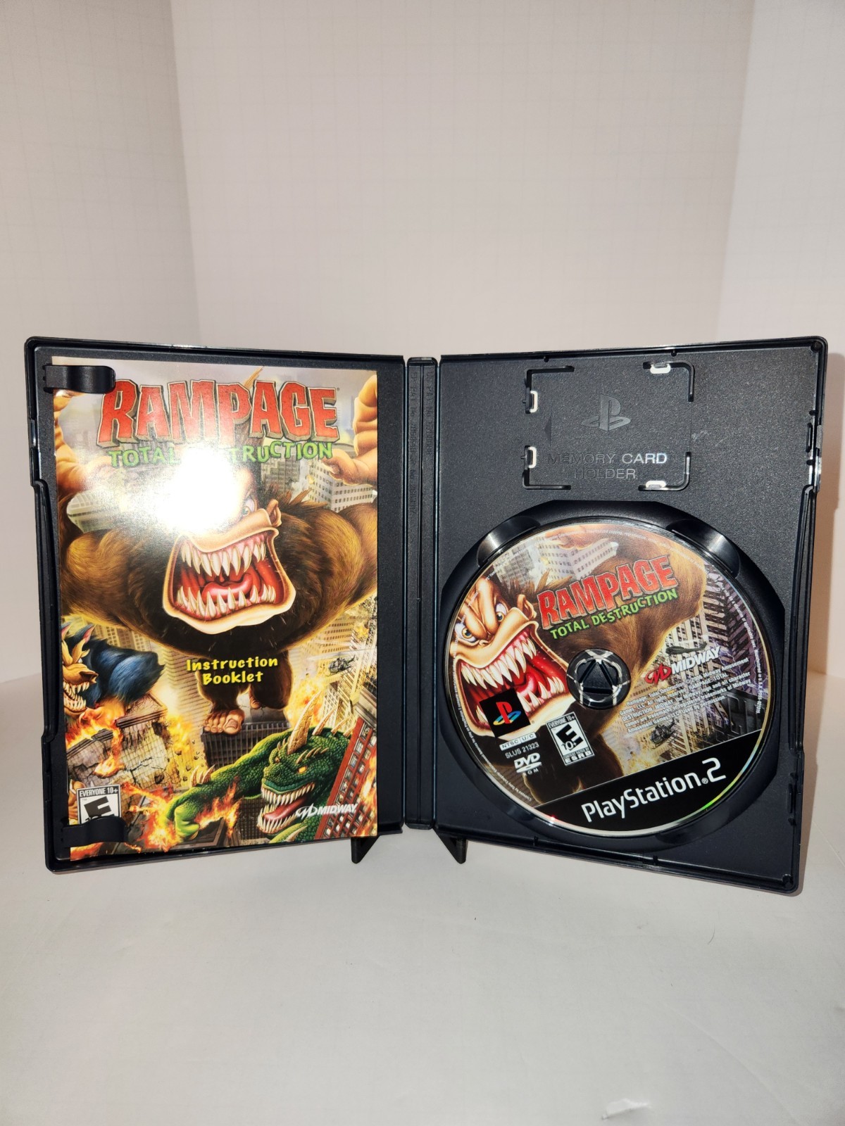Rampage: Total Destruction (Sony PlayStation 2, 2006), CIB, Clean, Tested