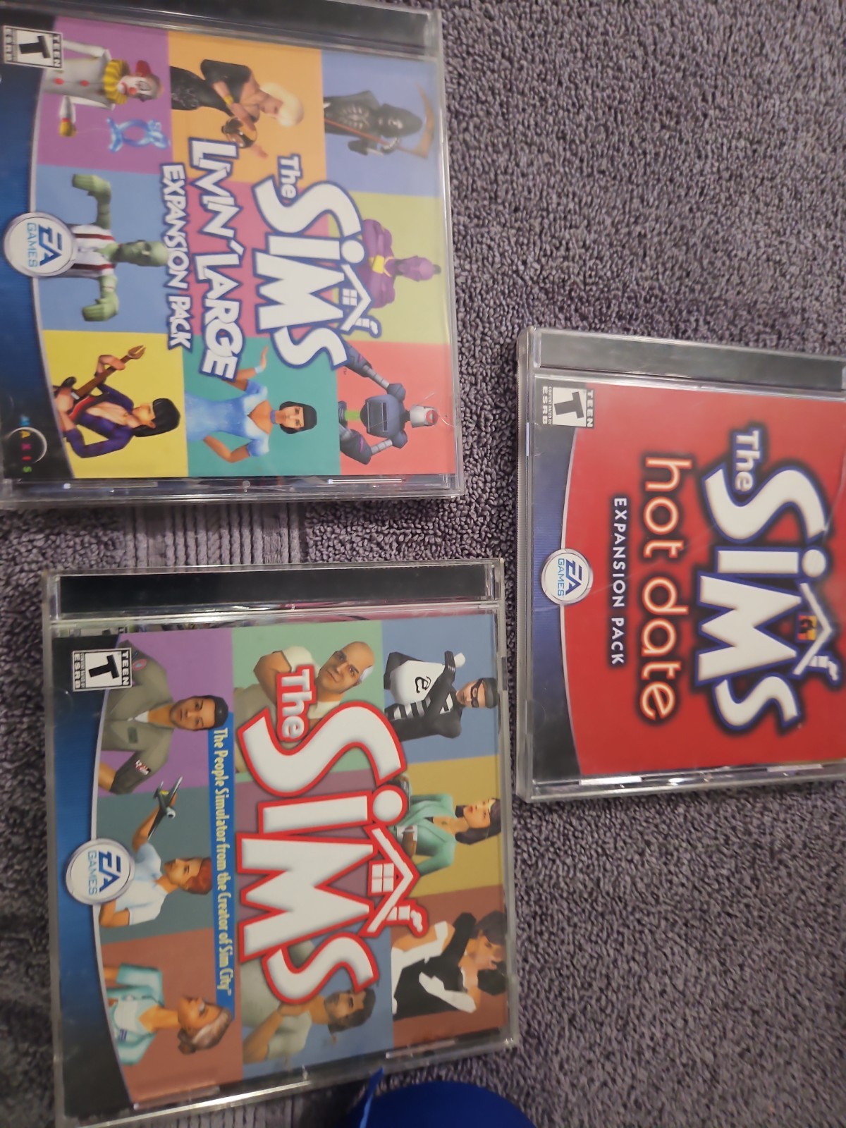 Lot of 3 – The Sims (PC CD-ROM ,