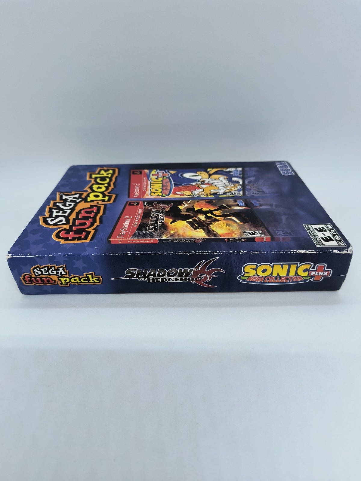Sega Fun Pack, PlayStation, PS2, CIB, Extremely Rare! Shadow The Hedgehog, Sonic