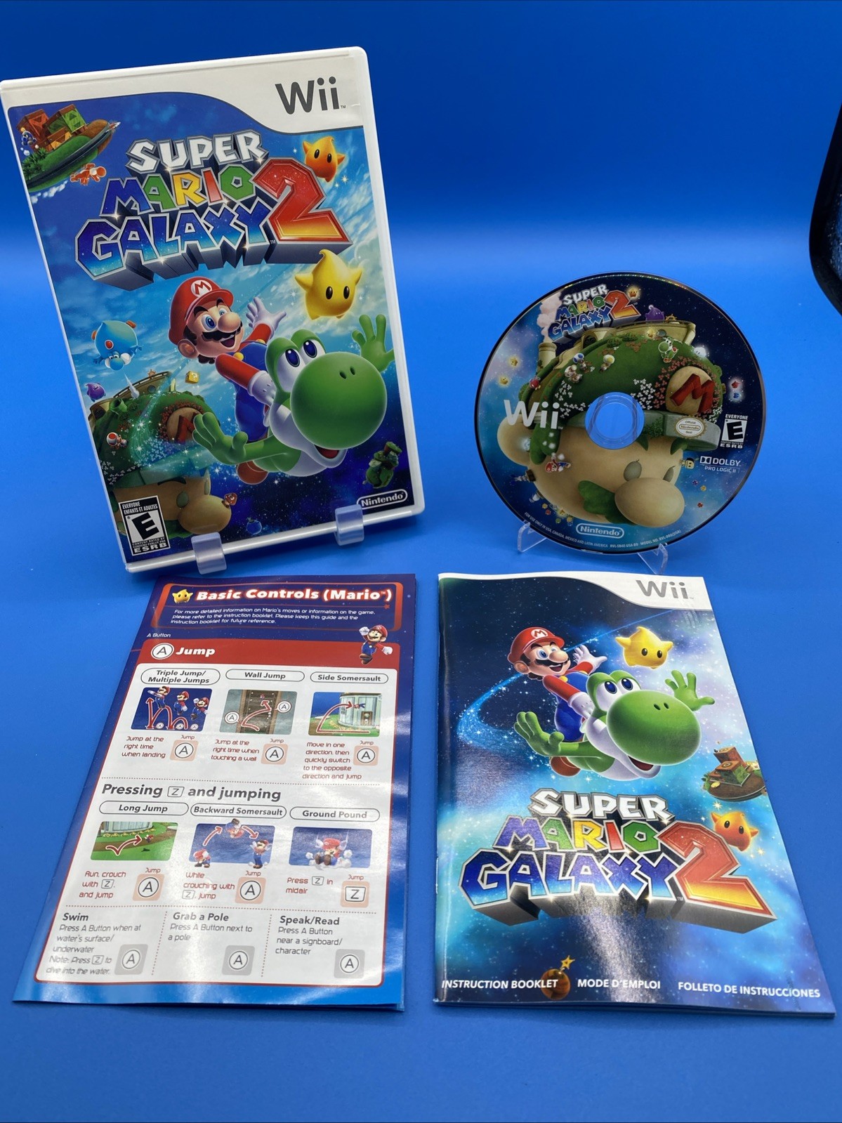 Super Mario Galaxy 2 – Nintendo Wii – 100% Complete In Box CIB