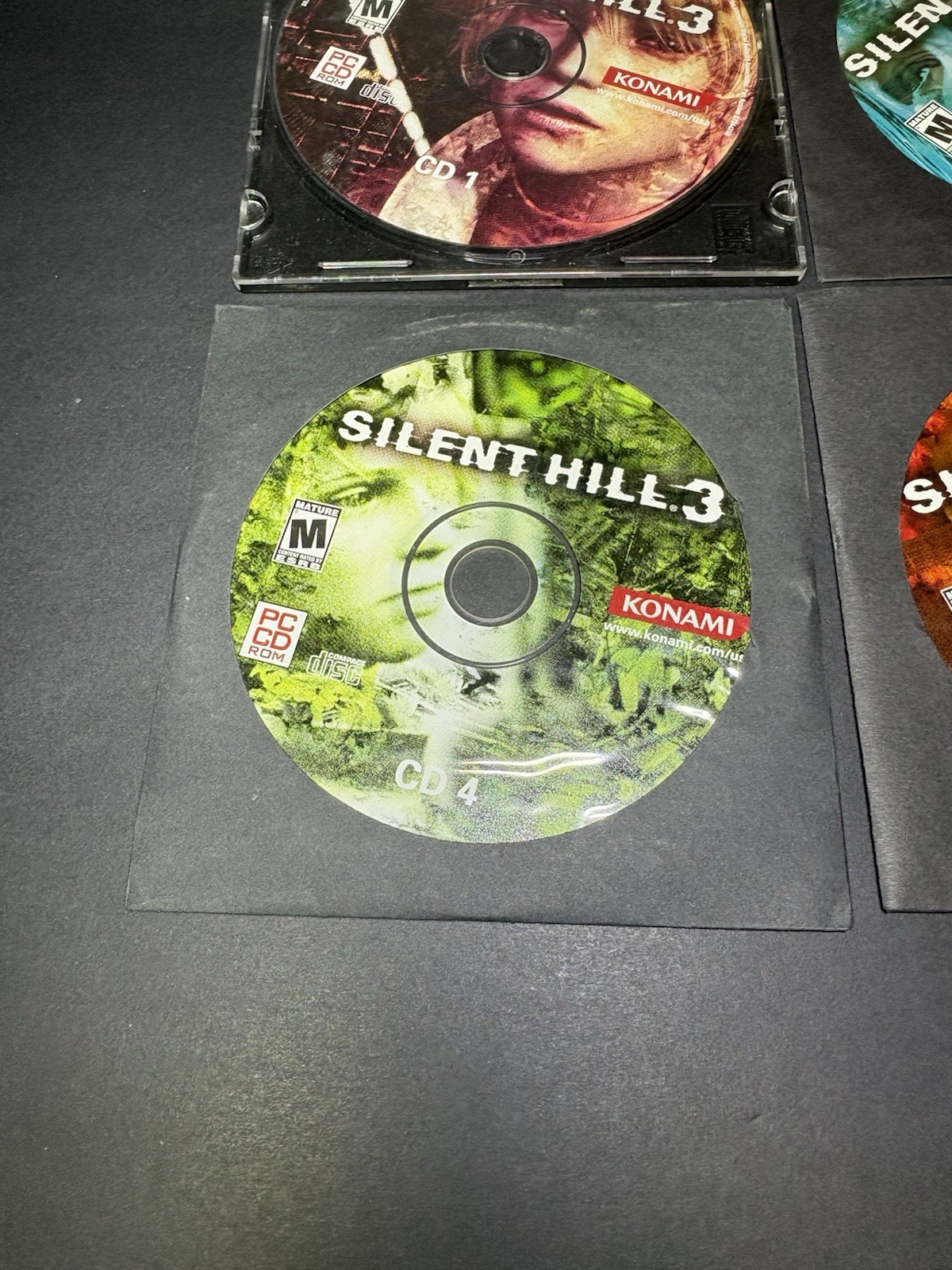 Rare Silent Hill 3 (PC 2003) Set With Manual Games & Soundtrack